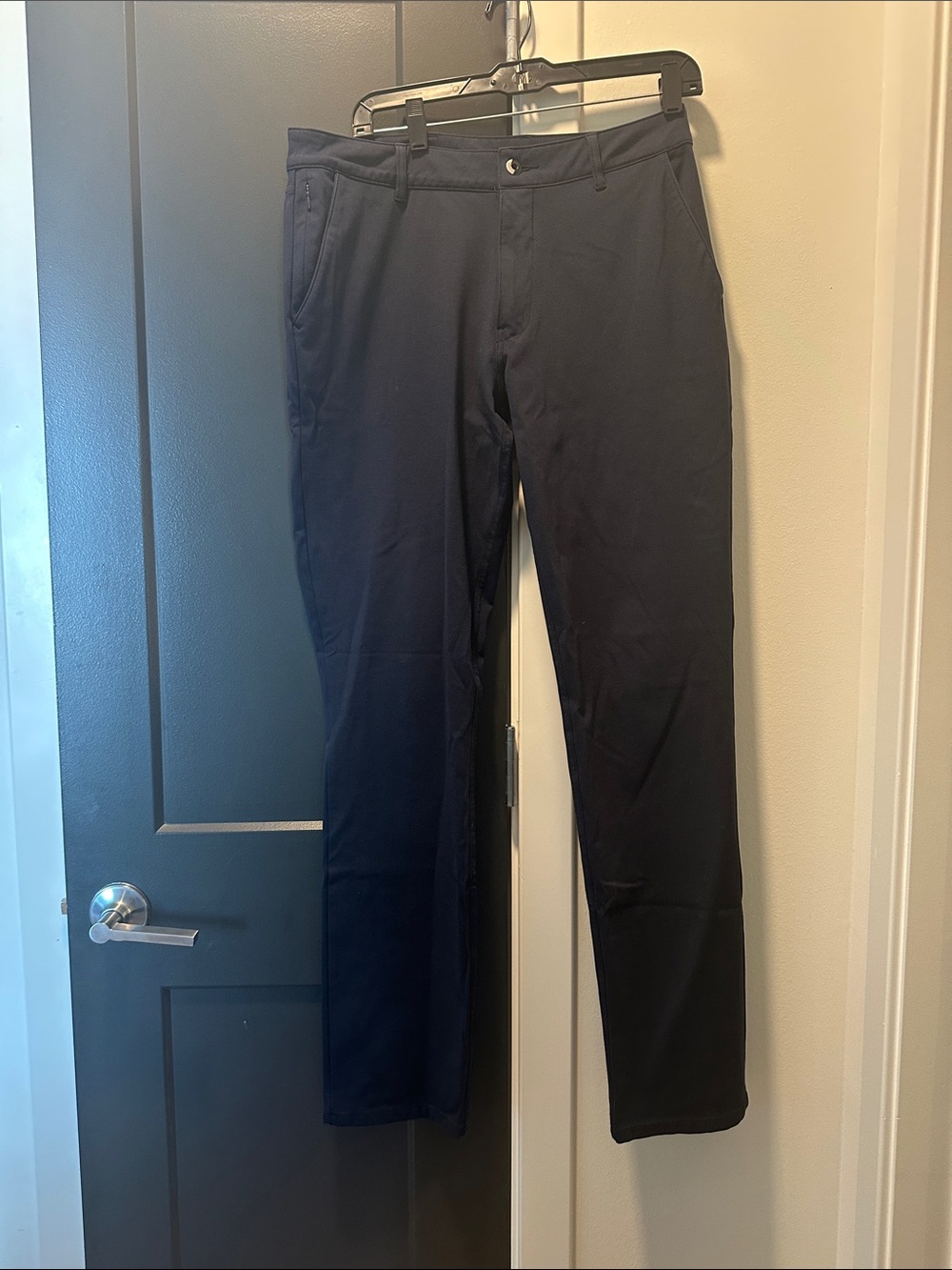 True Classic Men's Navy Stretch Chino Pants